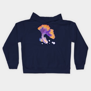 Fish. Japanese style. Beta fish Kids Hoodie